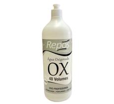 Água Oxigenada Cremosa 40 Volumes Repos c/900 ML para Uso Profissional Água Oxigenada Cremosa 40 Volumes Repos c/900 ML para Uso Profissional