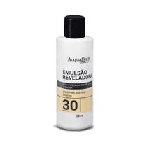 Água Oxigenada Emulsão Reveladora 90ml Vol 30 Acquaflora