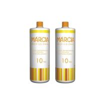 Água Oxigenada Marcia 900Ml 10 Volumes Cremosa - Kit Com 2Un