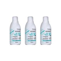 Agua Oxigenada Yama 100Ml 30 Volumes - Kit Com 3Un