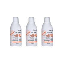 Agua Oxigenada Yama 100Ml 40 Volumes - Kit Com 3Un