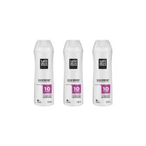 Agua Oxigenada Yama 900Ml 10 Volumes Cremosa-Kit C/3Un