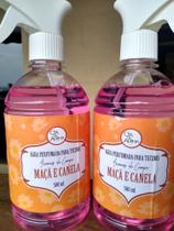 Agua Perfuma Odorizador de Tecidos Roupas cerejeira bambu maça Lojas Com Refil 500ml