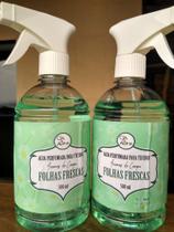 Agua Perfumada Refil 500 Ml Para Roupas Tecidos Lavanderia Lojas Bazar Cortinas Toalhas