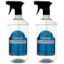 Água Perfumada Roupas e Tecidos 500ml Melissa Kit 2 unidades - Maison