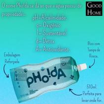 Agua Pho!da 510 ml Alcalina PH 8,5 Oh a Agua