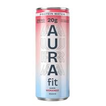 Água Proteína Colágeno 20g Aura Fit Morango Lata 350ml Água Proteína Colágeno 20g Aura Fit Morango Lata 350ml