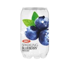 Água Saborizada Gaseificada Sabor Blueberry OKF - 350ml