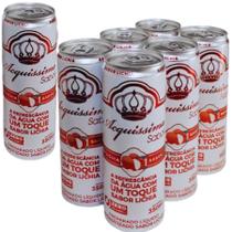 Água Saborizada Lichia Pack 12 Unidades Lata 350ml Zero Açucar