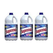 Água Sanitária 5L Suprema Cx c/ 3 unidades Água Sanitária 5L Suprema Cx c/ 3 unidades