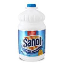 Agua sanitaria branca 5l sanol