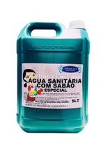 Água Sanitária Cloro Ativo C/Sabão Uso Profissional Galão 5L