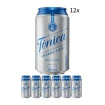 Água Tônica Antarctica Lata 350ml 12 unidades Original OU Zero