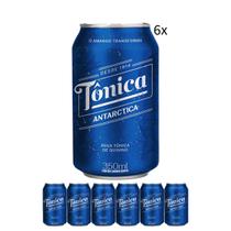 Água Tônica Antarctica Lata 350ml 6 unidades Original OU Zero