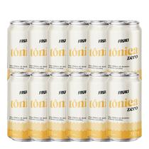 Água Tônica Fruki Zero Lata 350ml Baixa Caloria 12un Água Tônica Fruki Zero Lata 350ml Baixa Caloria 12un