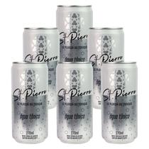 Água Tônica St. Pierre Lata de 270ml 6 Unidades