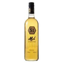 Aguardente Cachaça 51 Mel 740ml - CIA MULLER