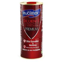 Aguarrás Diluente Premium Eucatex Dilui Esmaltes Sintéticos e Vernizes Cor Incolor 900ml