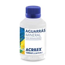 Aguarrás Mineral 100ml acrilex Aguarras Mineral 100ml acrilex