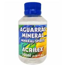 Aguarras Mineral Original Acrilex Mineral Spirits 100ml