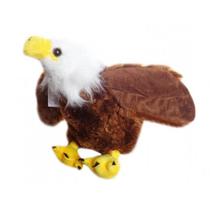 Águia De Pelúcia Real Marrom E Branca safari 25 Cm Águia De Pelúcia Real Marrom E Branca safari 25 Cm