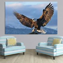Águia Espalhando Asas HD Impressão Em Tela Moderna Arte De Parede Simples Para Decoração De Quarto