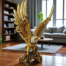 Aguia Estátua Decoração Rack Estante Mesa Escritório Luxo