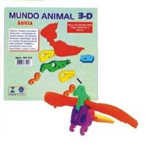 Águia Quebra Cabeça 3D Desenvolvimento Infantil - Mingone