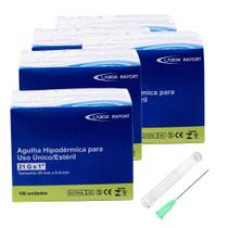 Agulha 21 G Descartável 25 x 0,8 (LABOR) - 500 Unidades Agulha 21 G Descartável 25 x 0,8 (LABOR) - 500 Unidades