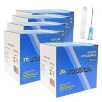 Agulha 23 G Descartável 25 x 0,6 (LABOR) - 500 Unidades