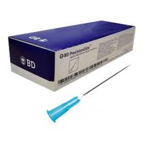Agulha 25 x 0,60mm (23g x 1) Caixa com 100 Unidades Descartáveis BD