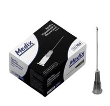 Agulha 25x0,70mm (22gx1) 100un 8871 - medix Agulha 25x0,70mm (22gx1) 100un 8871 - medix