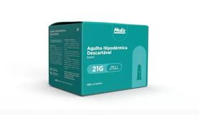 Agulha 25x0,80mm (21gx1) 100un 8883 - medix Agulha 25x0,80mm (21gx1) 100un 8883 - medix