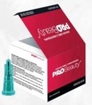 Agulha 32g x 0,23mm x 4mm com 100 unidades pro beauty