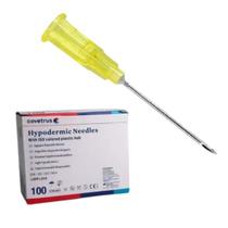 Agulha amarela 20g 0.90 x 25 mm c/100un