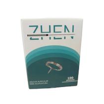 Agulha Auricular com Micropore Zhen 100 Un. 0,18X1,8