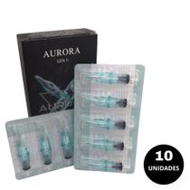 Agulha Cartucho Com 10 Unidades Aurora