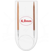 Agulha Circular de Bambu Círculo - 100cm