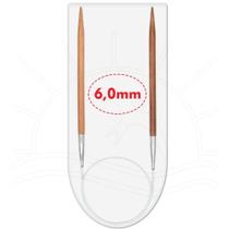Agulha Circular de Bambu Círculo - 60cm