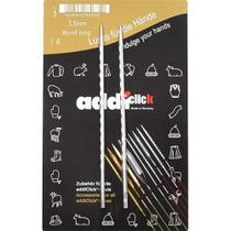 Agulha Circular Intercambiável AddiClick Novel Lace Longa