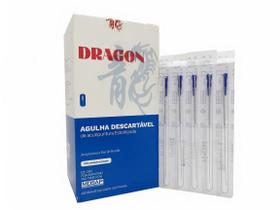 Agulha de Acupuntura 0,20x15mm cx c/ 100 unid - Dragon Agulha de Acupuntura 0,20x15mm cx c/ 100 unid - Dragon
