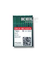 Agulha de Costura B27 125-20 Ffg Overloque/Interloque Cx 10