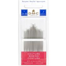 Agulha de Costura DMC com Ponta 3-9 - 20 Agulhas