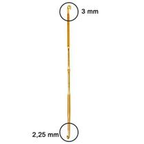 Agulha de Crochê Alumínio Ponta Dupla