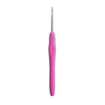 Agulha de Crochê Soft Emborrachada Círculo 3,5mm Agulha de Crochê Soft Emborrachada Círculo 3,5mm