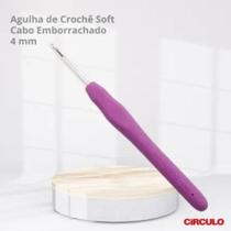 Agulha de Crochê Soft Emborrachada Círculo 4,0mm - CIRCULO