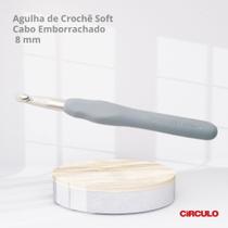 Agulha de Crochê Soft Emborrachada Círculo de 8mm