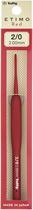 Agulha de Crochê Tulip Etimo Red 2/0 2mm com Cabo Acolchoado Agulha de Crochê Tulip Etimo Red 2/0 2mm com Cabo Acolchoado