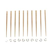 Agulha De Diafragma Principal Para Carburador De Moto 10 Peças Keihin PE PWK 21-34mm Peça De