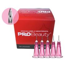 Agulha de Lebel - 32G/4mm - Pro Beauty - PBY - Caixa com 100 Un.